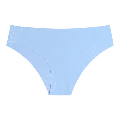 Seamless low waist plus size one piece pure cotton briefs quick-drying breathable purified cotton crotch