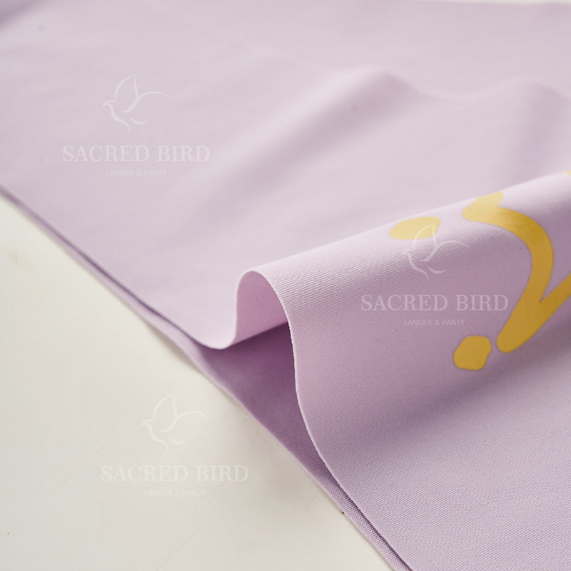 Printed invisible seamless one-piece yoga low waist plus size hip briefs