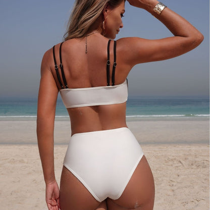 (4 days ready to ship) SY 2026 scallop accessories two-piece bikini