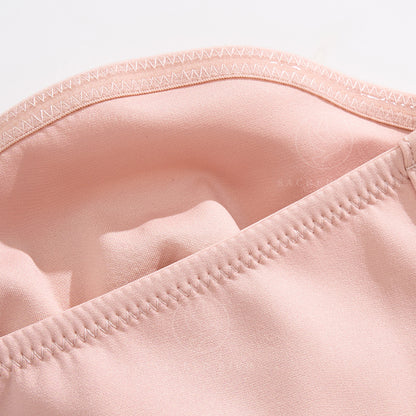 Front buckle shaping push up wireless bra thin back shaping breathable tube top underwear