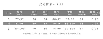 DLS polka dot print long sleeve short top slim fit fifth pants suit