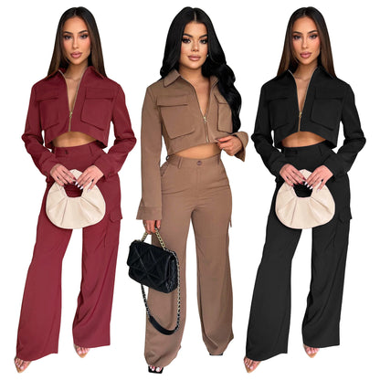 MYF (S-2XL) 10921 long sleeve overalls suit