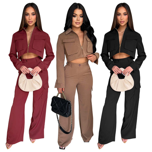 MYF (S-2XL) 10921 long sleeve overalls suit