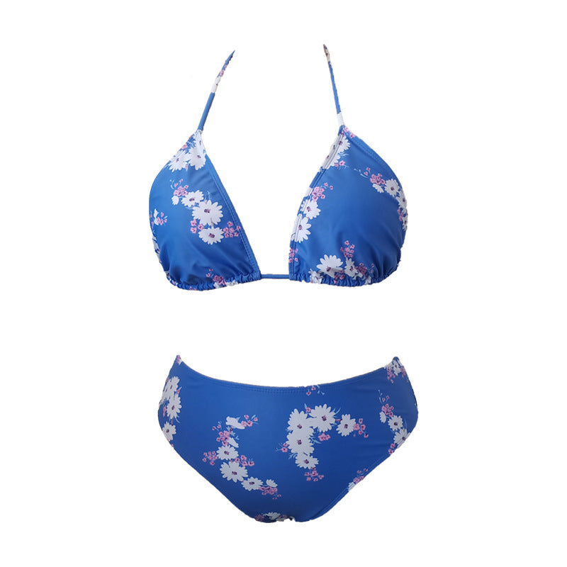 LF (L-4XL) 2026 swimsuit women's split sexy plus size printing