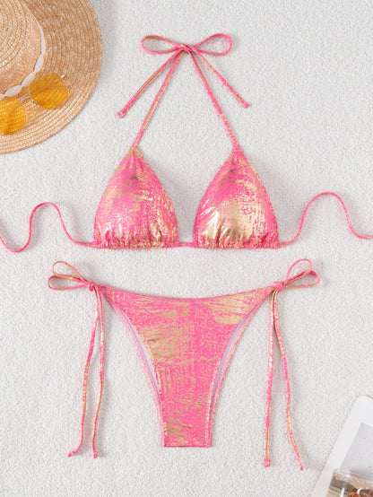 Triangle bag lace bikini LGD89