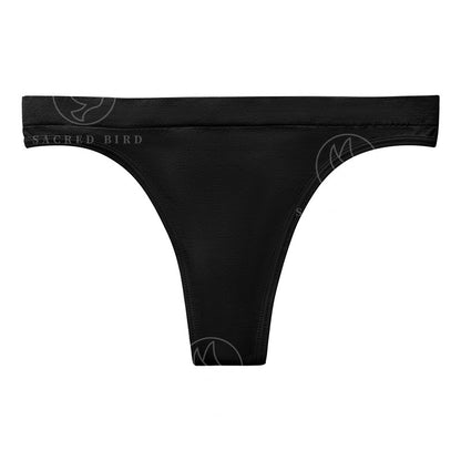 Lightweight seamless Ice Silk nude feel less than T-shaped panties yoga sports special large size cotton crotch breathable T-back
