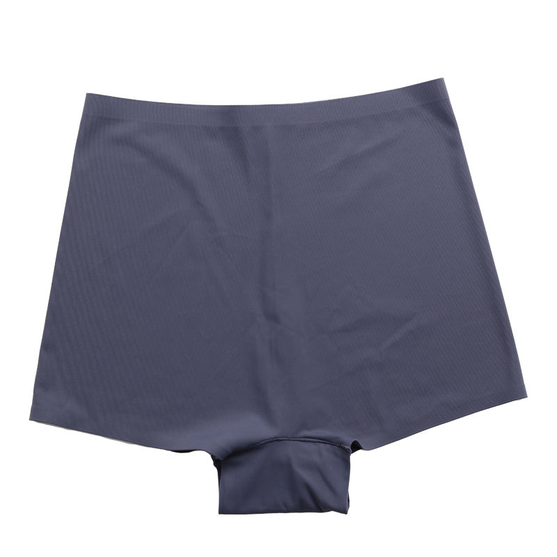 Plus size traceless safety pants anti-exposure breathable bottoming underwear cotton crotch safety pants