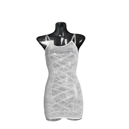 Lace sheath suspender skirt hollow sexy lingerie jumpsuit