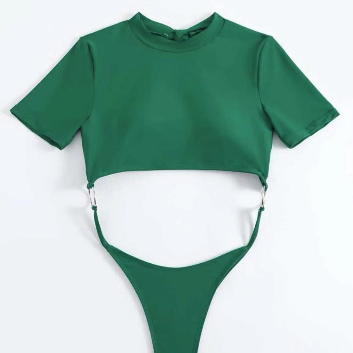 (4 days ready to ship) SY beauty back one-piece T-shaped swimsuit bikini