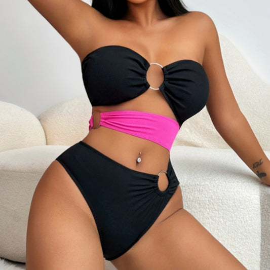 One-piece bikini strapless LG400