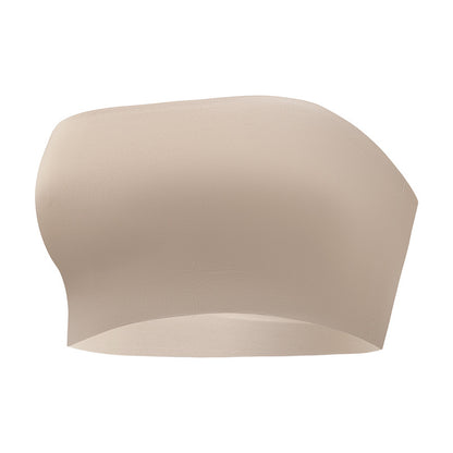 Traceless plus size anti-shedding less tube top off-shoulder tube top push up underwear