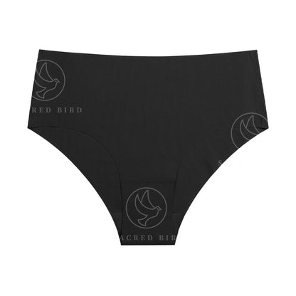 Mid-waist purified cotton crotch one-piece seamless Ice Silk quick-drying briefs