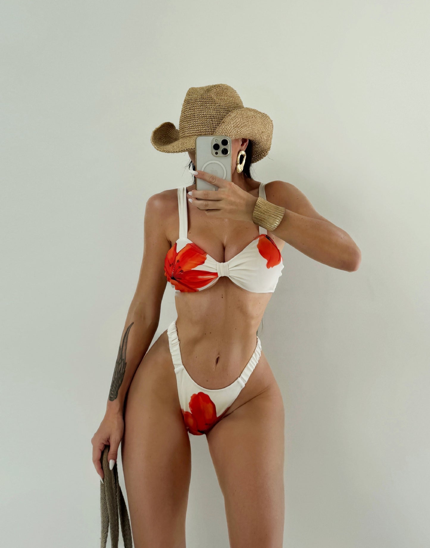 (4 days ready to ship) SY 2026 polyester printed two-piece suit bikini