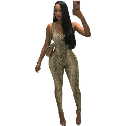 SXR autumn backless bodysuit tight high waist trousers suit