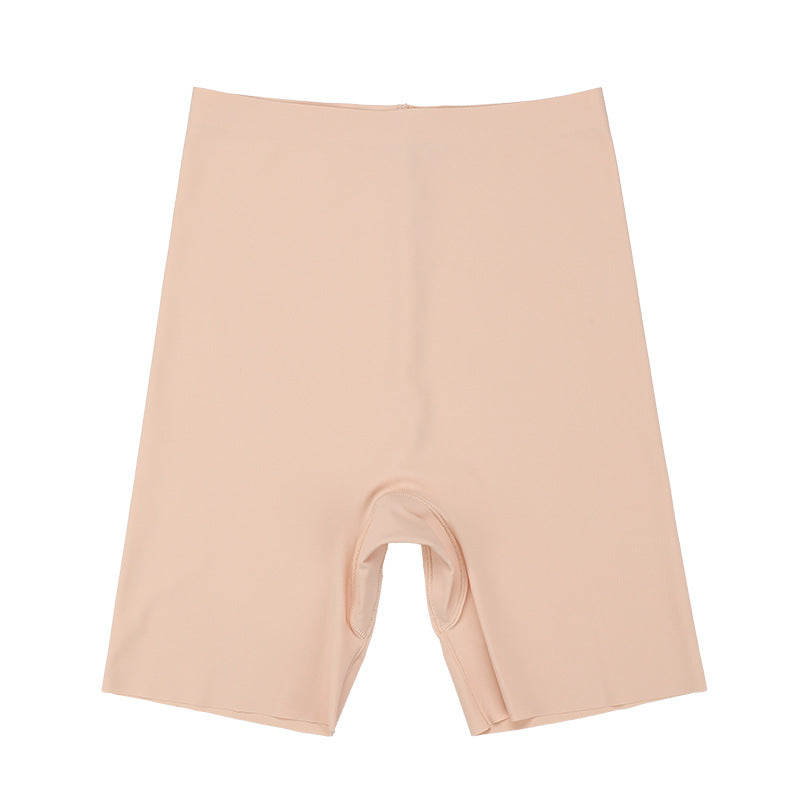 Seamless High waist hip-lift and belly shaping cotton crotch plus size underwear safety pants leggings anti-exposure sheath