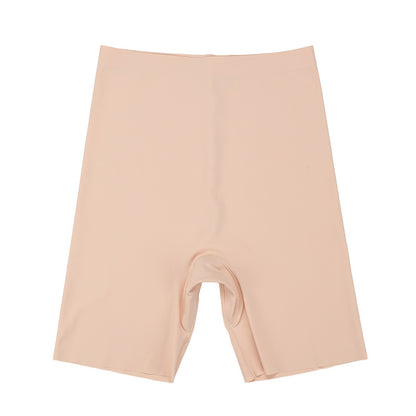 Seamless High waist hip-lift and belly shaping cotton crotch plus size underwear safety pants leggings anti-exposure sheath