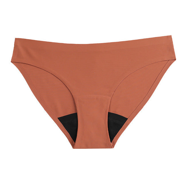 Printed four layers large size low waist menstrual panties leak-proof Big Aunt wear sanitary panty menstrual period underwear leopard print