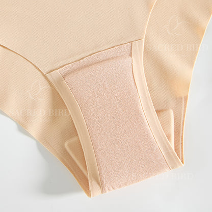Camel toe-proof yoga anti-embarrassment Low Waist Seamless thin breathable purified cotton crotch briefs