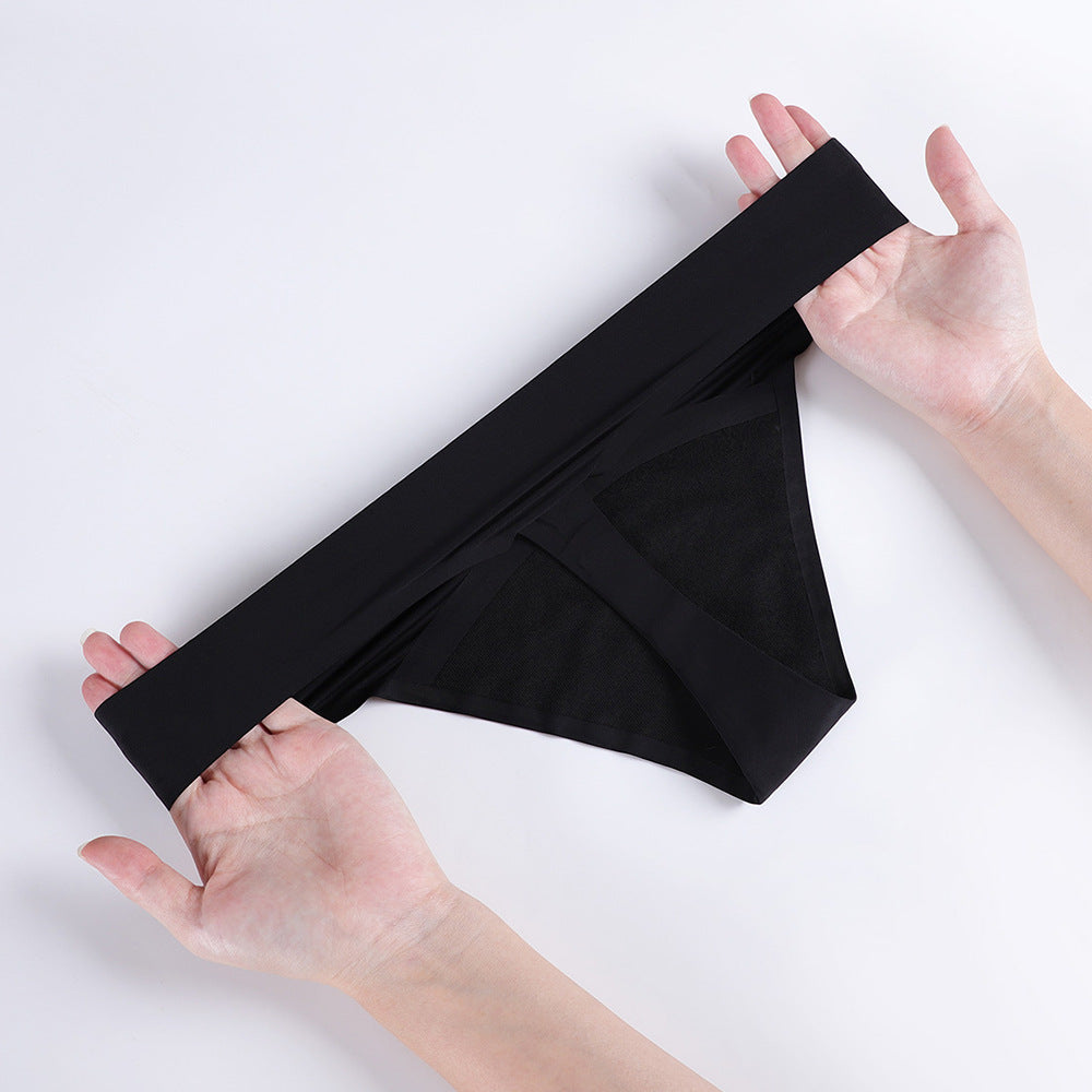 Low waist T-shaped pants menstrual panties four-layer leak-proof menstrual period sanitary panty cotton crotch pants bikini