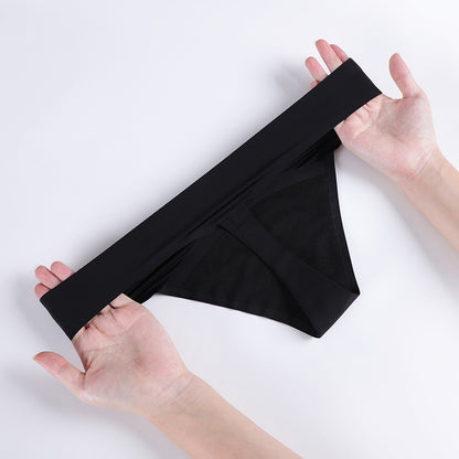 Low waist T-shaped pants menstrual panties four-layer leak-proof menstrual period sanitary panty cotton crotch pants bikini