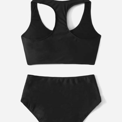 LF (L-4XL) 2026 swimsuit women's split leopard print plus size bikini