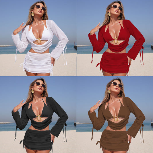 (4 days ready to ship) SY four-piece bikini