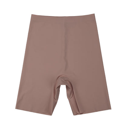 Seamless High waist hip-lift and belly shaping cotton crotch plus size underwear safety pants leggings anti-exposure sheath