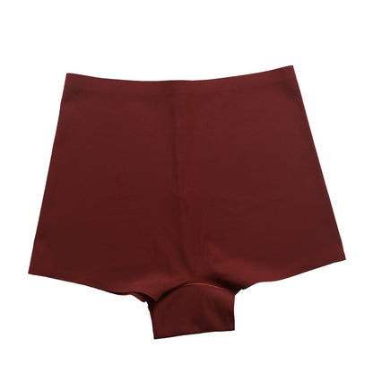 Plus size traceless safety pants anti-exposure breathable bottoming underwear cotton crotch safety pants