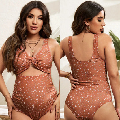 LF (S-2XL) swimwear for pregnant women one-piece floral variety