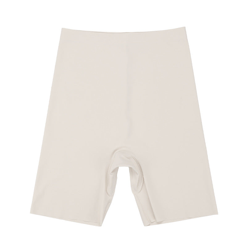Seamless High waist hip-lift and belly shaping cotton crotch plus size underwear safety pants leggings anti-exposure sheath