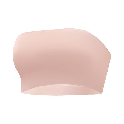 Traceless plus size anti-shedding less tube top off-shoulder tube top push up underwear