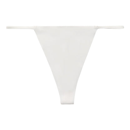 Low waist T-shaped panties seamless Ice Silk plus size a rope underwear animal pattern sports quick-drying T-back